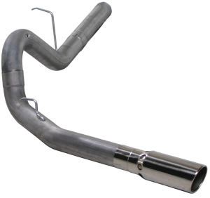 Chevrolet 2500 Performance Exhaust - Diamond Eye Performance - DPF Back, 4in, Single Exit, SS - `16-`17